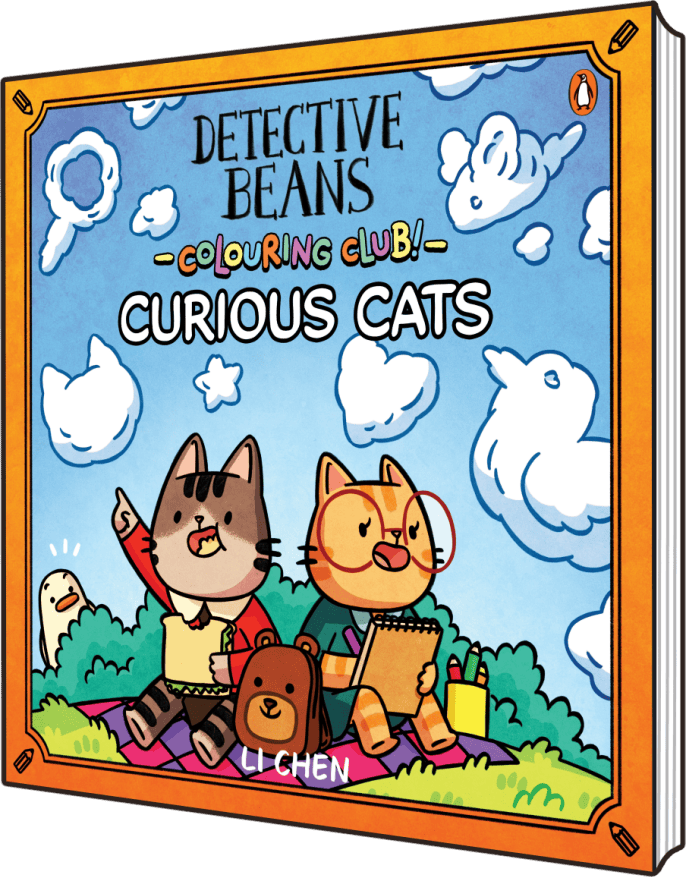 Detective Beans Colouring Club: Curious Cats