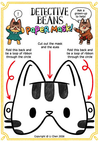 Beans Mask (Black/White)